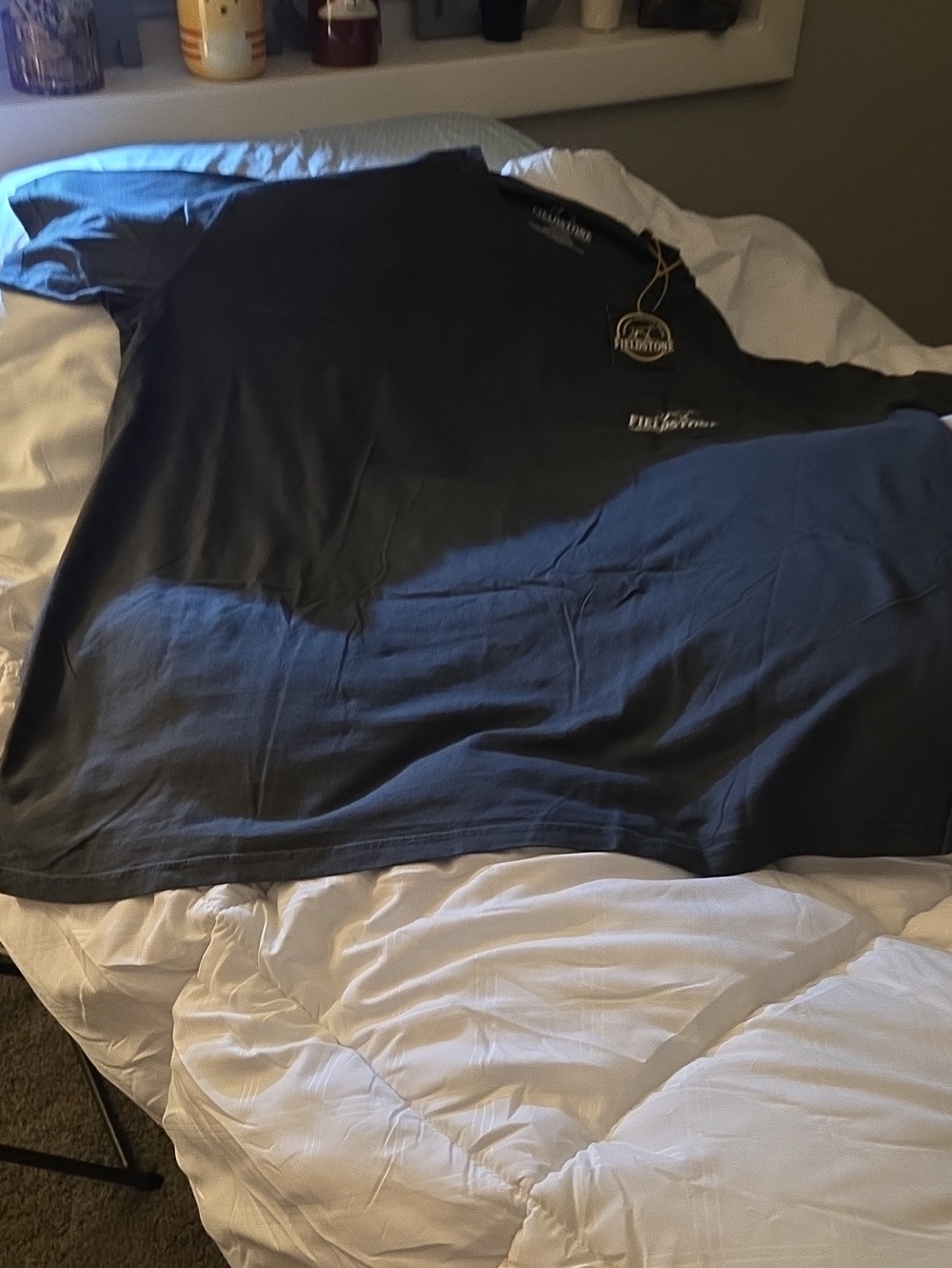 Cotton t-shirt, Fieldstone Outfitters, crew neck short sleeve